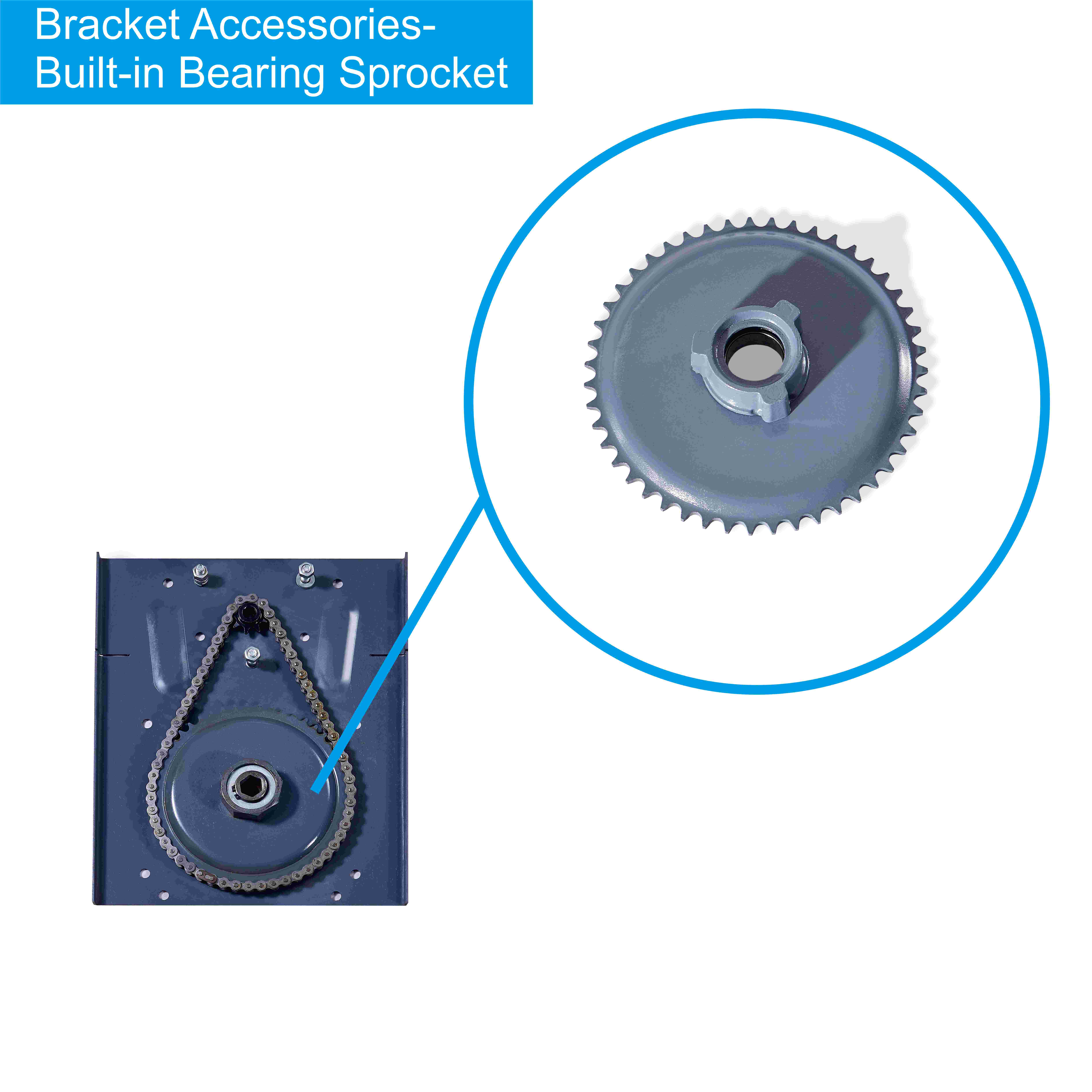 B1 built in bearing sprocket-2