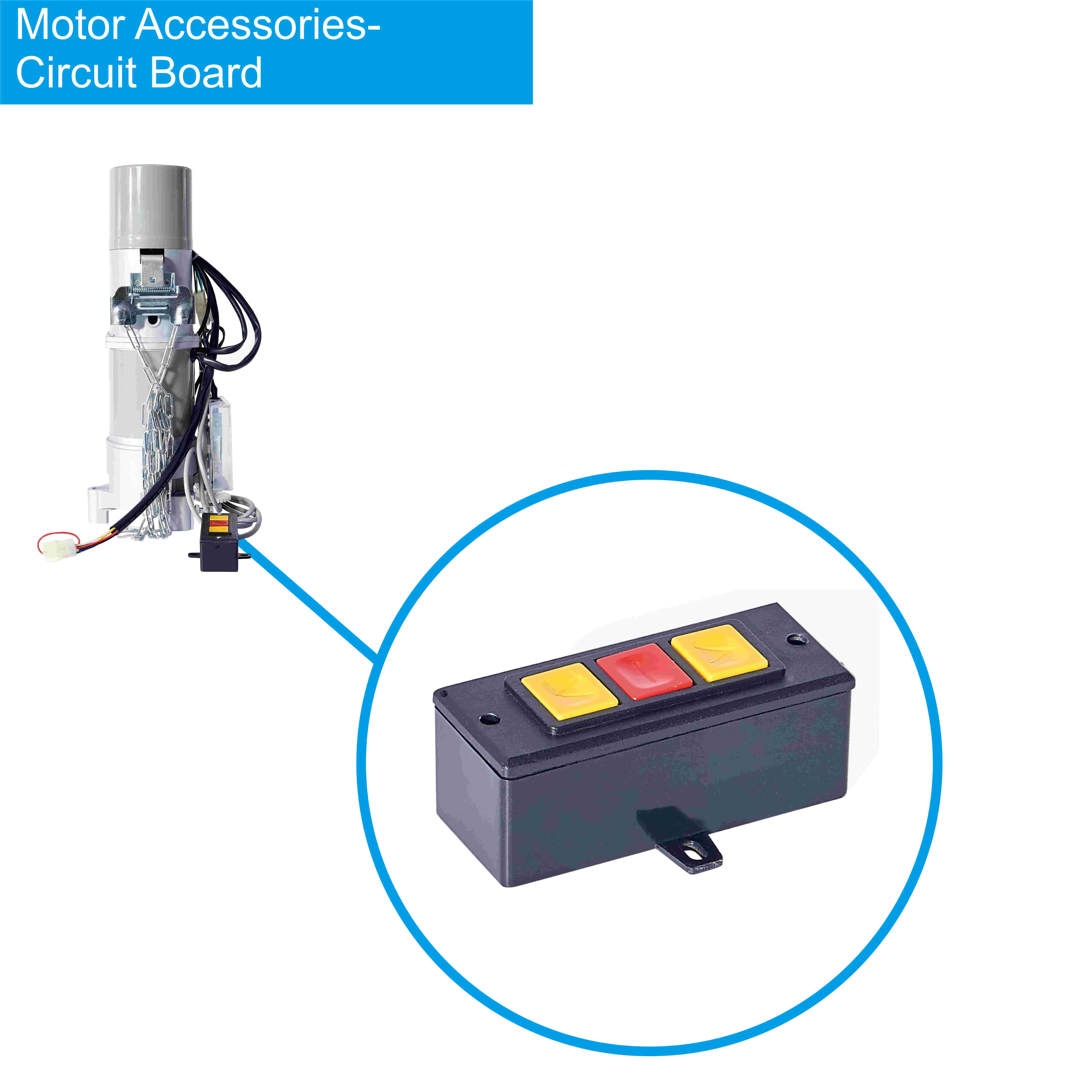ROLLER SHUTTER MOTOR ACCESSORY-M6-BUTTON SWITCH-2